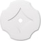 Ekena Millwork Percival Architectural Grade PVC Ceiling Medallion, 30"OD x 3"ID x 10 1/2"C x 1"P, One-Piece CMP30PL-03000 - alternate 1